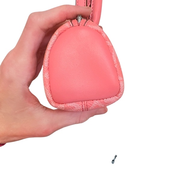 Michael kors micro mini barrel bag charm pink signature mk - Picture 3 of 10